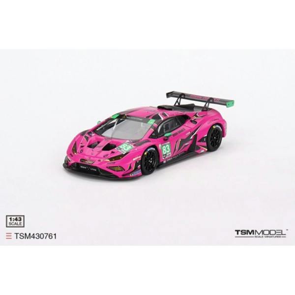 MCSlots Lamborghini Huracan GT3 EVO2 #83 Iron Dames IMSA 2023 Daytona 24Hrs 1:43 Scale TSM430761