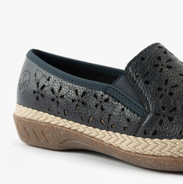 Rieker 47666-14 Womens Shoes - Blue