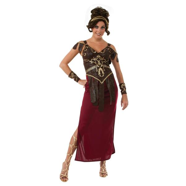 Bristol Novelty Womens/Ladies Glamason Costume - Red/Brown - 
