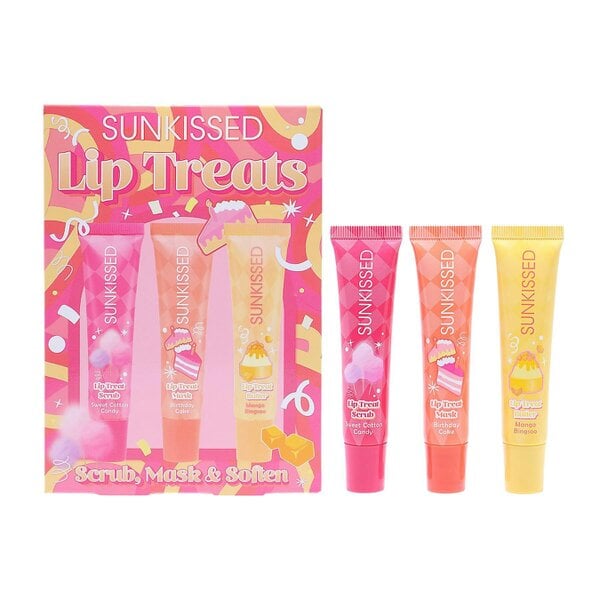 Sunkissed Scrub, Mask & Soften Lip Treats Gift Set