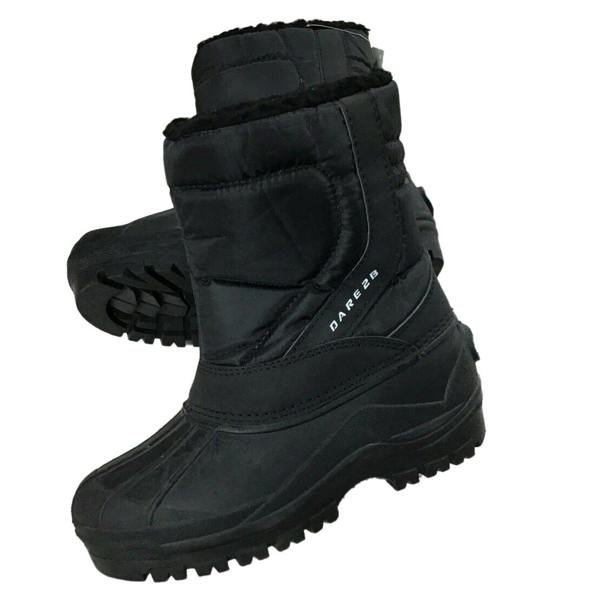 Dare 2B Childrens/Kids Zeppa Junior Waterproof Snow Boots - Black - 