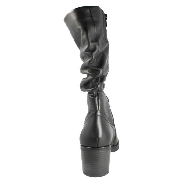 Remonte Ladies Remonte Mid Calf Length Block Heel Boots D2A70