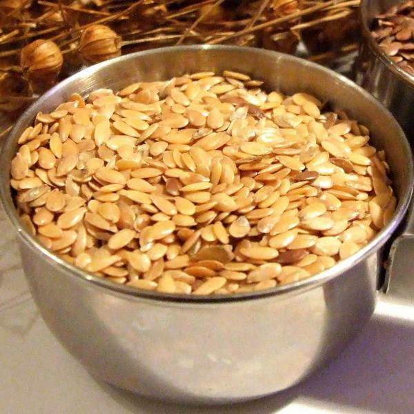 Whole gold flaxseed