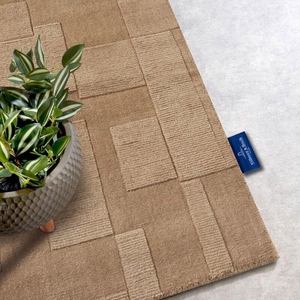 The Rugs Hand-Woven Abstract Design Wool Rug