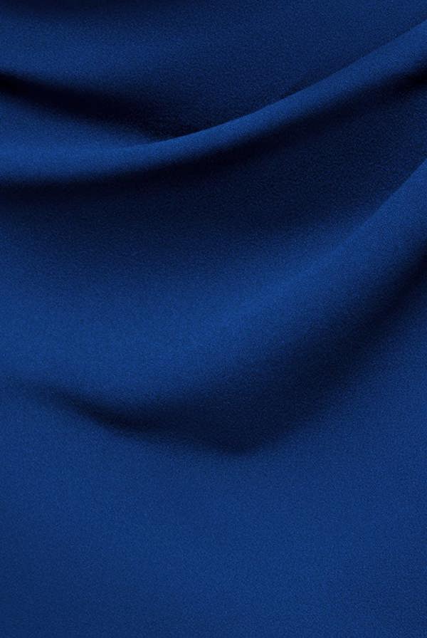 One Shoulder Evening Maxi Dress - Royal Blue DR3231