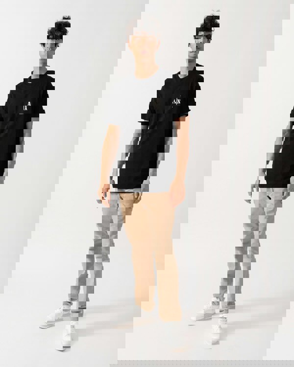 Armani Exchange Mens T-Shirt XM000365-AF12308 - Black UC001