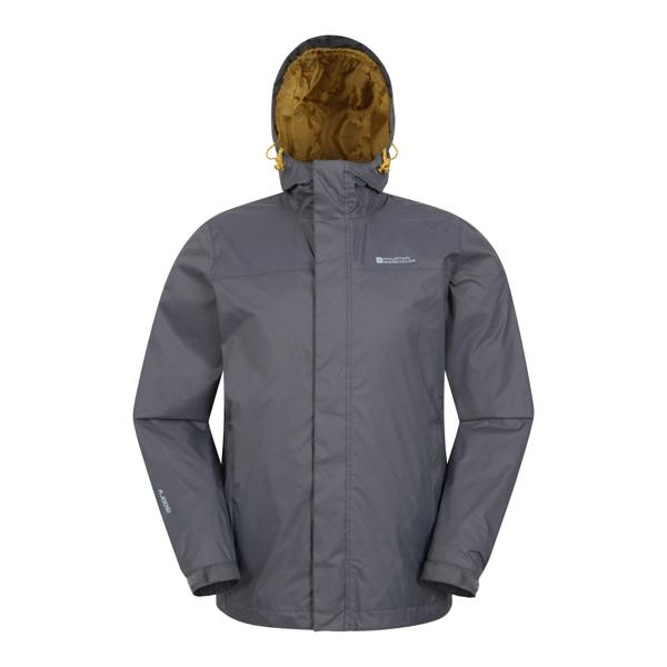 Mountain Warehouse Mens Torrent Waterproof Jacket - Grey - 
