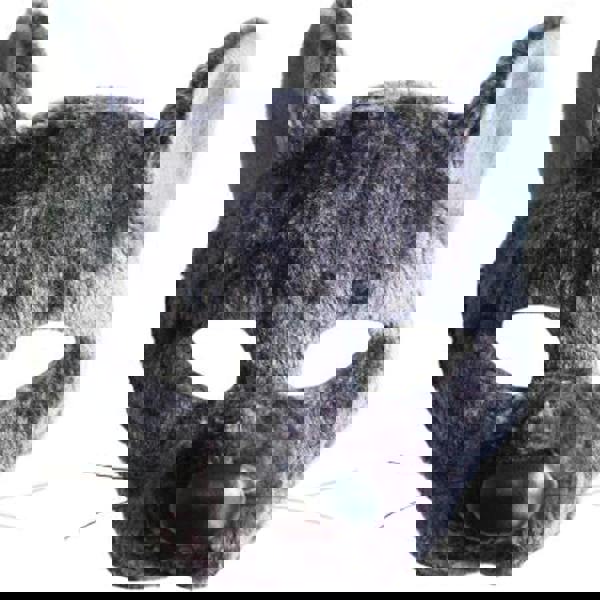 Bristol Novelty Unisex Adults Rat Mask With Sound - Dark Grey - 