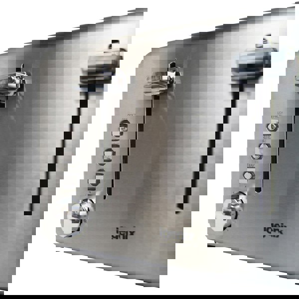 igenix 4 Slice Toaster, Stainless Steel