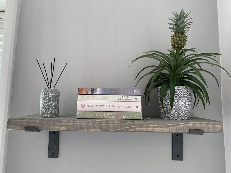 The Bespoke Carpentry Co Industrial Shelves with Brackets