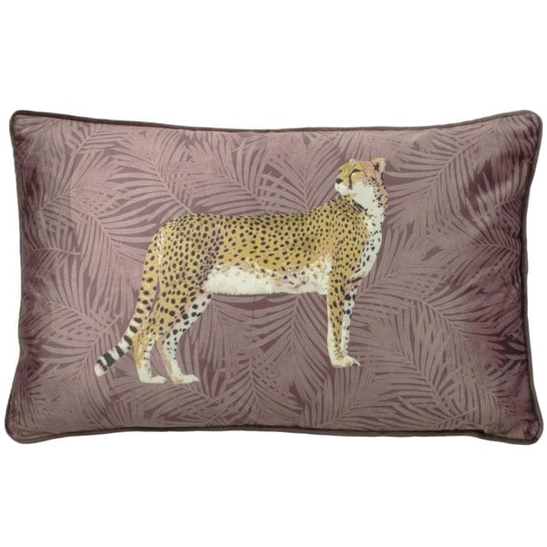 Paoletti Cheetah Forest Cushion Cover - Blush