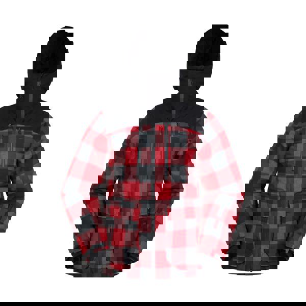 Mountain Warehouse Mens Drayton Waterproof Ski Jacket - Red/Black