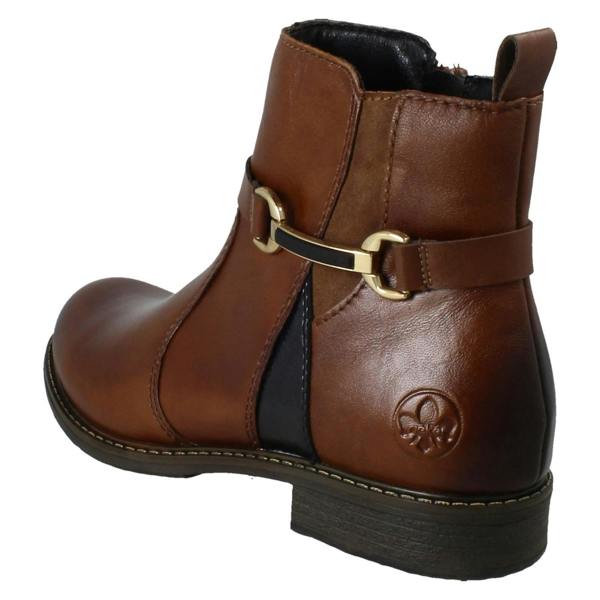 Rieker Ladies Rieker Chelsea Ankle Boots 74856