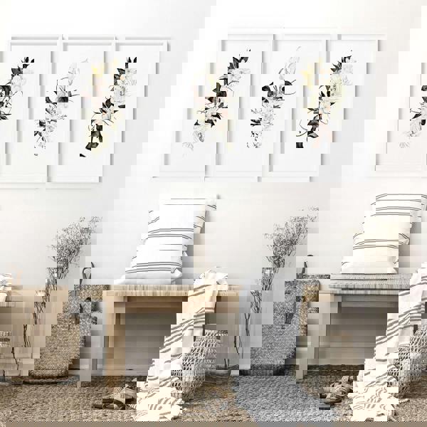 Botanical Print Set | Set of 3 wall art prints