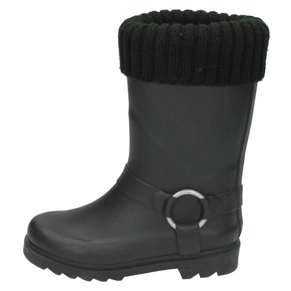 Spot On Girls Spot On Ring Strap Wellington Boots