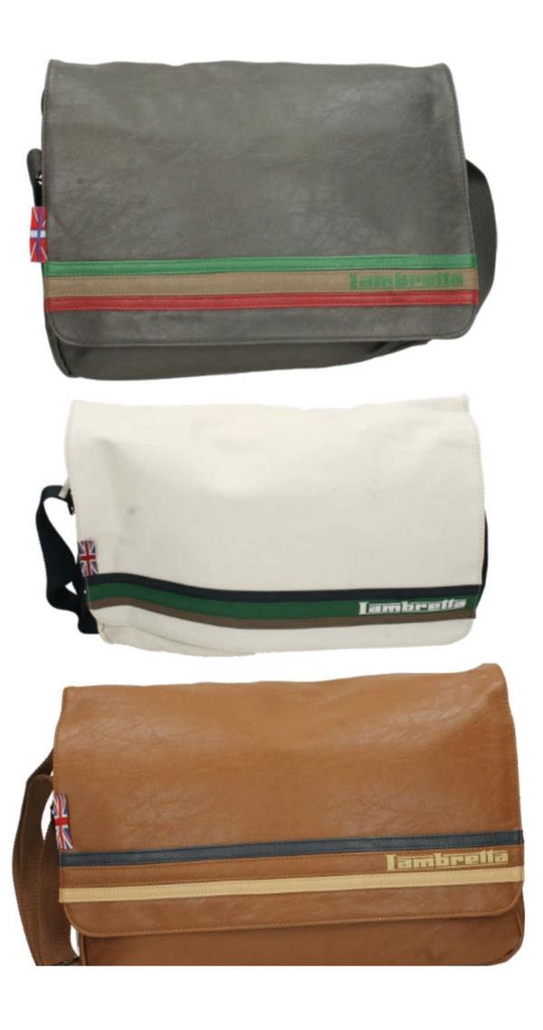 Lambretta Mens Lambretta Casual Shoulder Bags JBLAMB21 with Union Jack