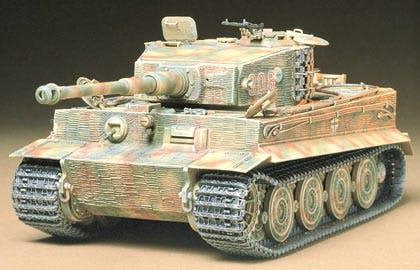 Tamiya German Tiger I Tank Late Version (1:35 Scale)