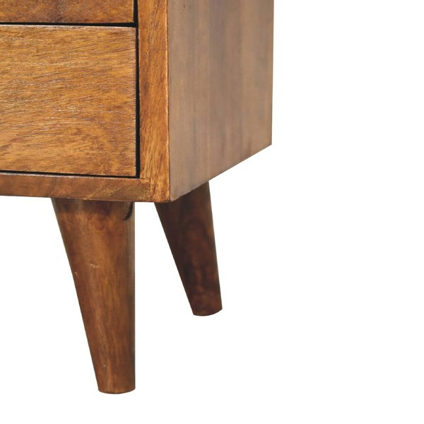 Artisan Furniture Solid Wood Mini Classic Chestnut Bedside