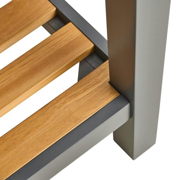 Statement Furniture Ludlow Slate Grey Console Table with Storage