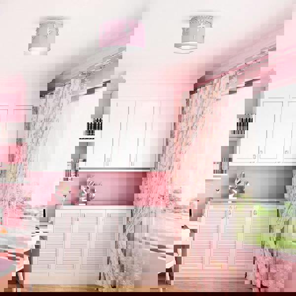 Milagro Baletnica Pendant Lamp Hand Made Soft Fabric And Ballerinas