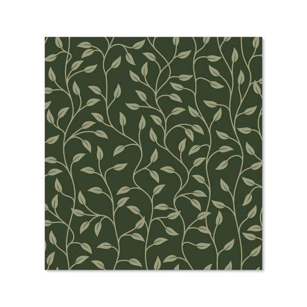 Warren Reed - Designer Green Shrub With Leaves Kitchen Splashback