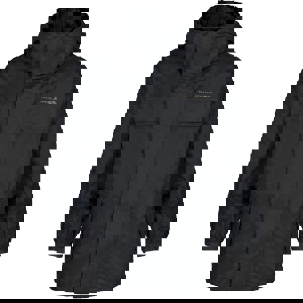 Trespass Kids Unisex Packa Pack Away Waterproof Jacket - Black