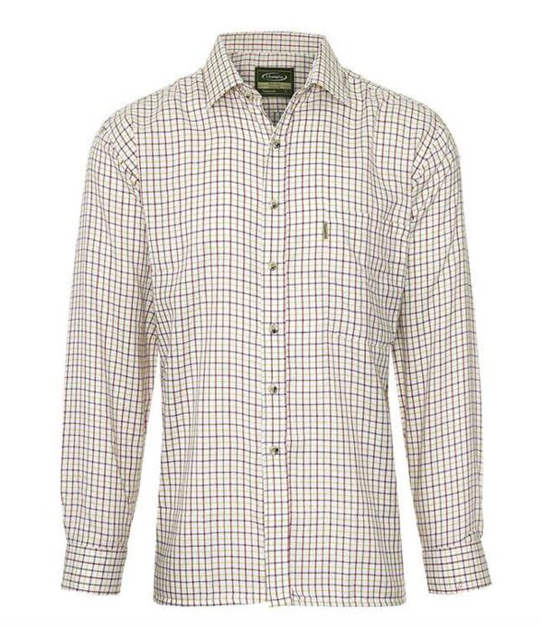 Champion red check tattersall shirt in easy care fabric perfect for country events or daily comfort