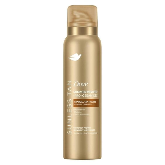 Dove Derma Spa Self Tan Body Mousse Summer Revived for Medium to Dark Skin 150ml