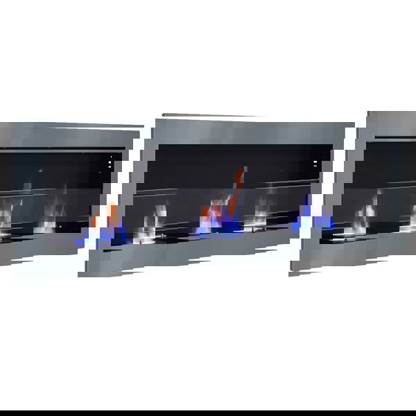 35/47 Inch Indoor Bio Ethanol Fireplace 2/3 Stoves Wall Mounted Heater Bio Ethanol Fireplaces Living and Home