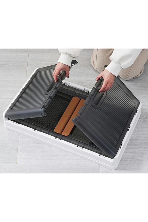 Living and Home 2-Door Collapsible Storage Organizer Box Wardrobe 48.7*31*30 CM