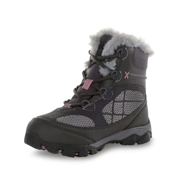 Regatta Childrens/Kids Hawthorn Evo Walking Boots - Granite/Fragrant Lilac - 