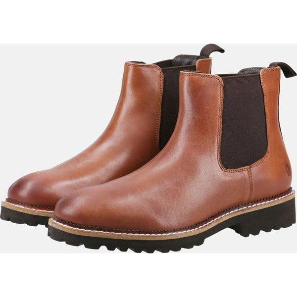 Hush Puppies Gwyneth Chelsea Women's Boots in Tan
