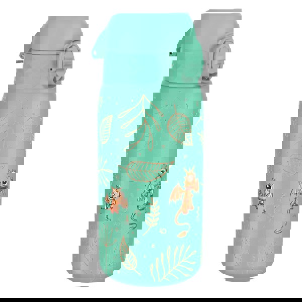 ION8 Leak Proof Kids Water Bottle, Stainless Steel, Egg to Dragon, 400ml (13oz)