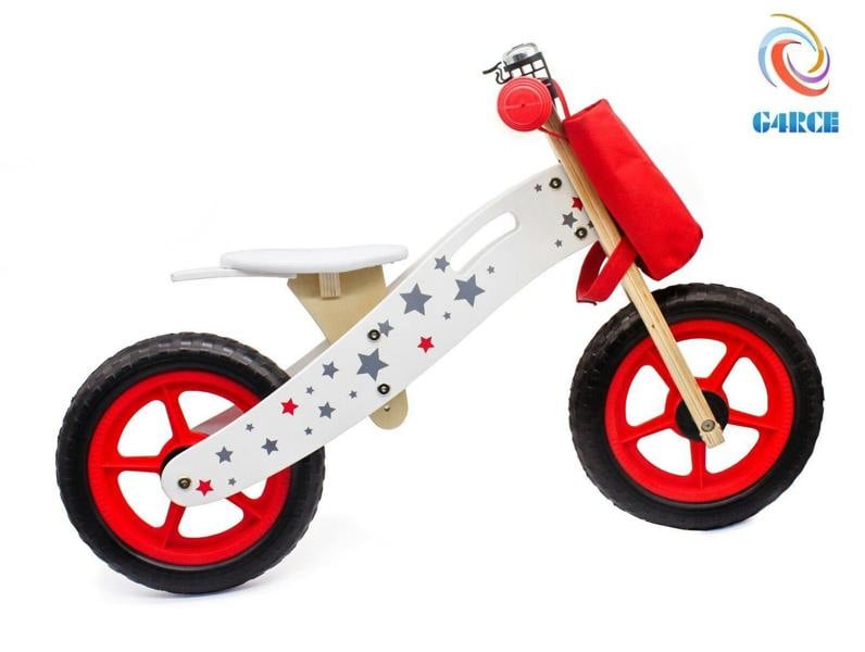 HYGRAD BUILT TO SURVIVE Wooden Balance Bike for Kids with Bell – Lightweight Training Bike | HYGRAD®