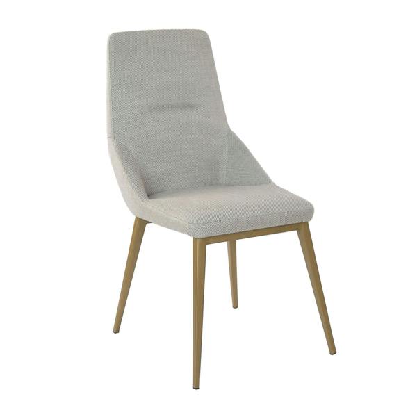 Angel Cerdá Light Grey Fabric Chair 4132