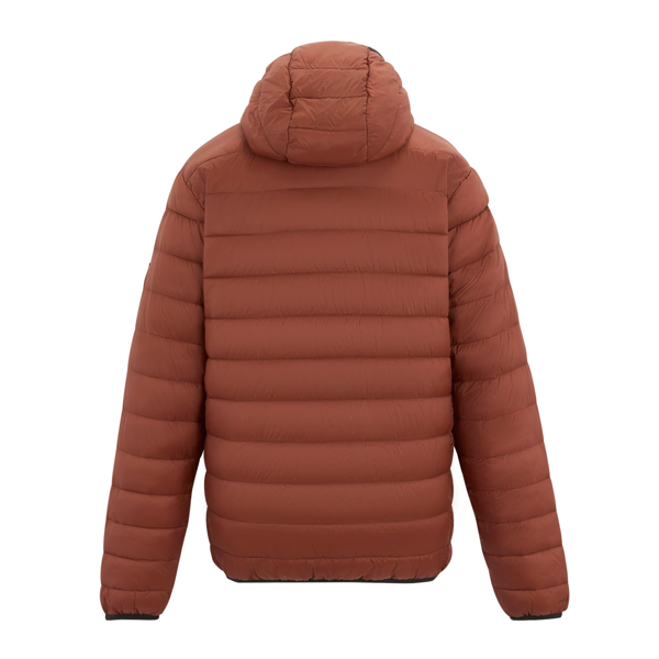 Regatta Mens Marizion Baffled Hooded Padded Jacket - Burnt Henna
