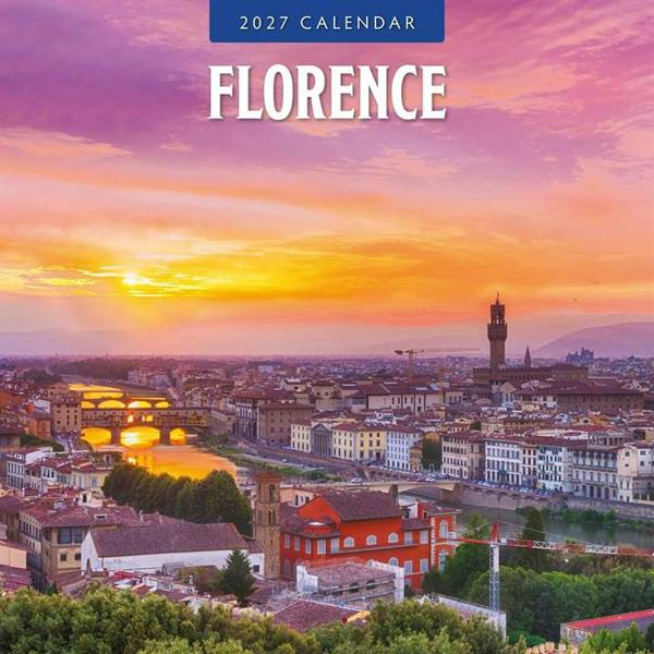 Florence Calendar 2027, Wall Calendars, Month To View, Travel, Gift