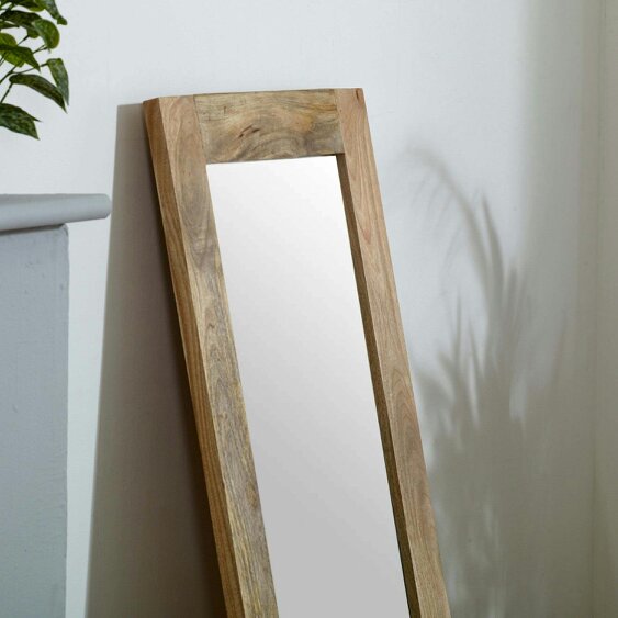 Wyld Haus California Large Solid Mango Wood Framed Mirror