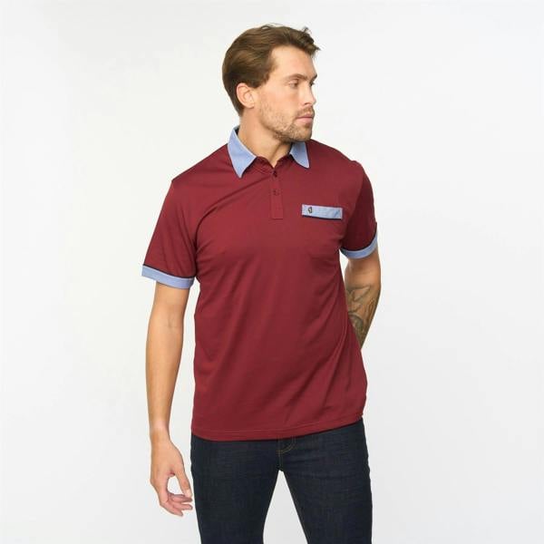 Gabicci G55X11 Short Sleeve Jersey Shirt Gabicci Classic MULBERRY