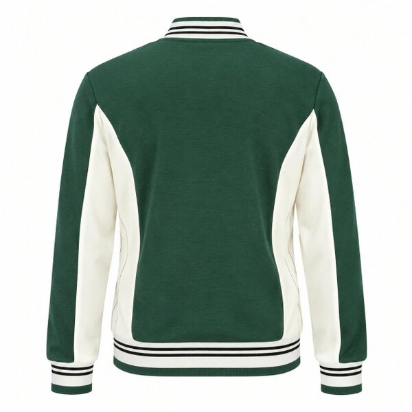 Fila Settanta Baseball Track Top Jacket Pine Needle/Gardenia/Black