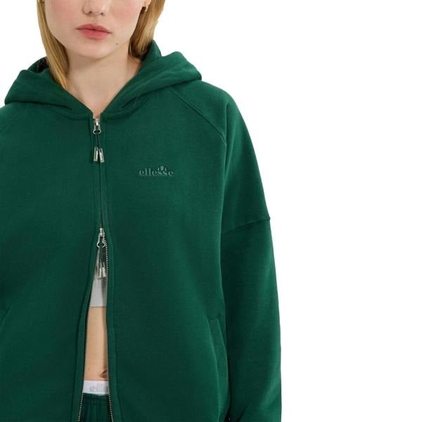 Ellesse Womens/Ladies Pianella Full Zip Hoodie - Dark Green - 