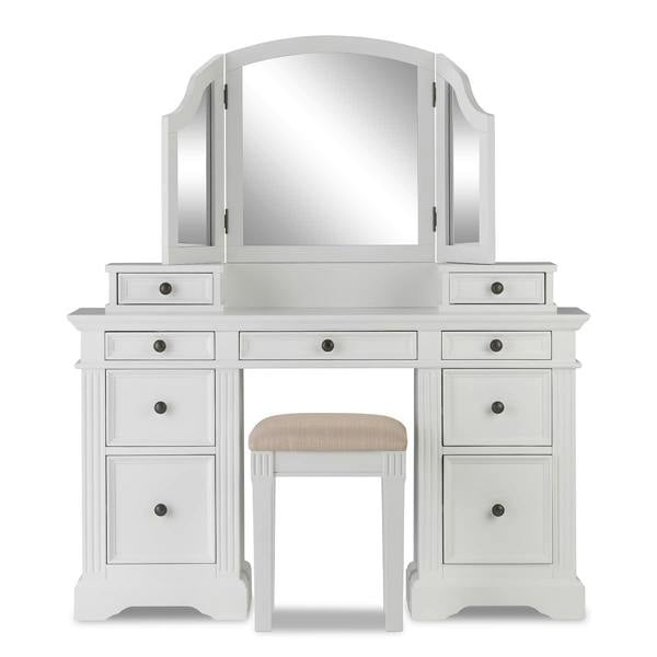 Statement Furniture Gainsborough Large 3-Way Dressing Table Mirror Tabletop Angle Adjustable