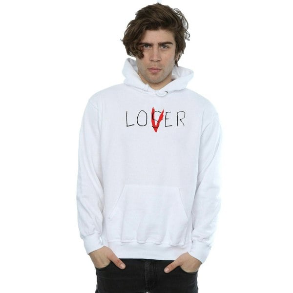 It Mens Loser Lover Hoodie - White