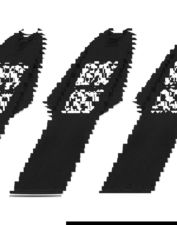 Show Me The Merch Womens Black Bride Crew Short Sleeved T-Shirt