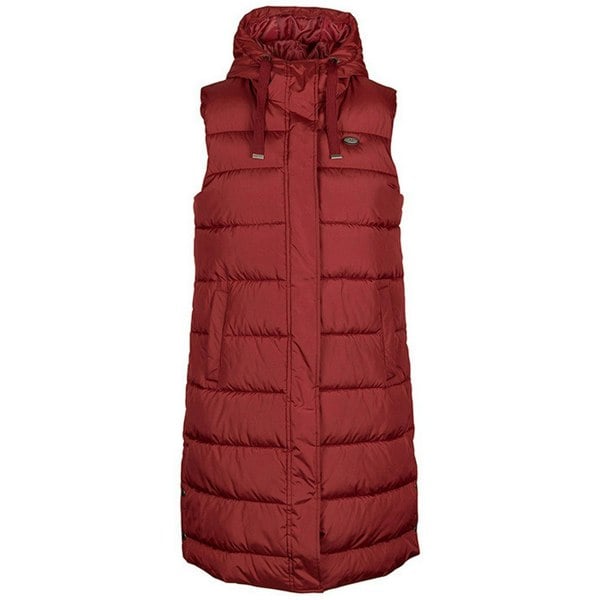 Trespass Womens/Ladies Leona Quilted Gilet - Dark Cherry