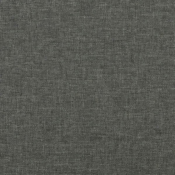 Berkfield Box Spring Bed Frame Dark Grey 180x200 cm 6FT Super King Fabric