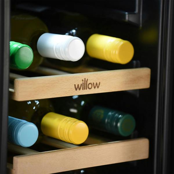 Willow 60L Under Counter Wine Cooler W30WCSS - Stainless Steel