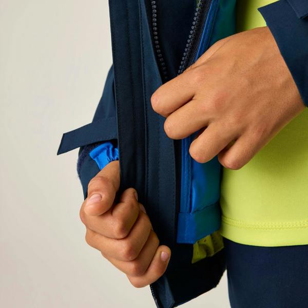 Regatta Childrens/Kids Trekktain 3 in 1 Jacket - Navy/Olympian Blue - 