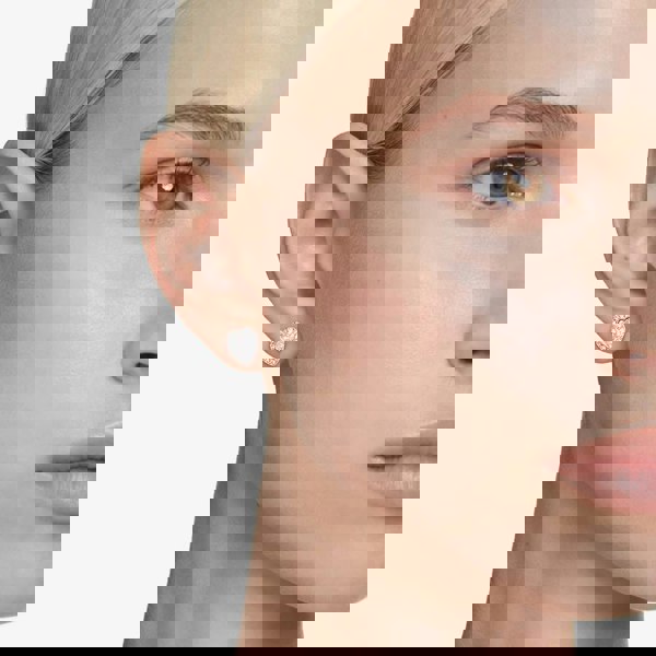 Swarovski Ariana Grande X Swarovski Capsule White Crystal Heart Stud Earrings 5720859