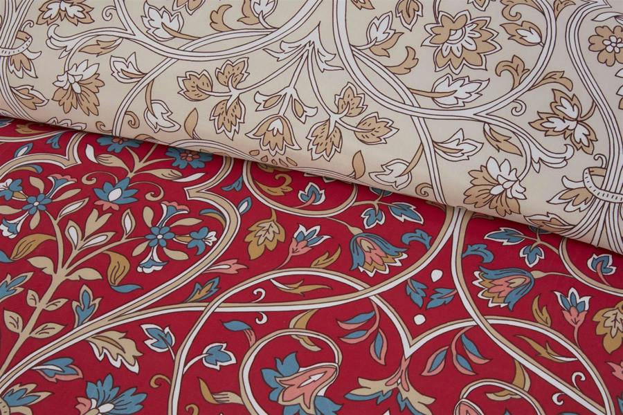 Harrow Red Duvet Cover Set